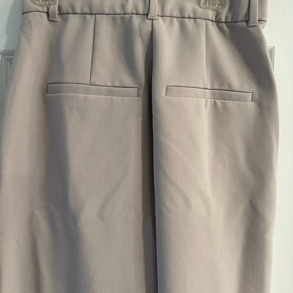 Abercrombie & Fitch women’s curve love wide leg trouser pants sz 0 regular